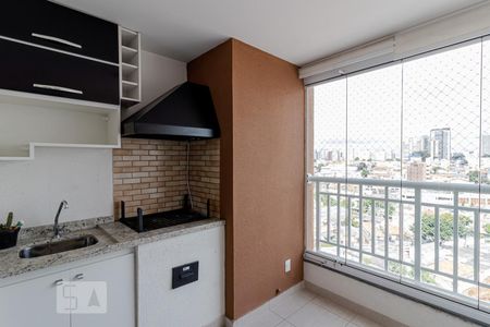 Varanda Gourmet de apartamento à venda com 2 quartos, 65m² em Vila Nair, São Paulo