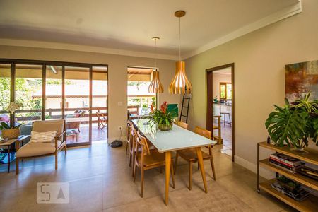 Sala de casa de condomínio à venda com 3 quartos, 338m² em Loteamento Arboreto dos Jequitibás (sousas), Campinas