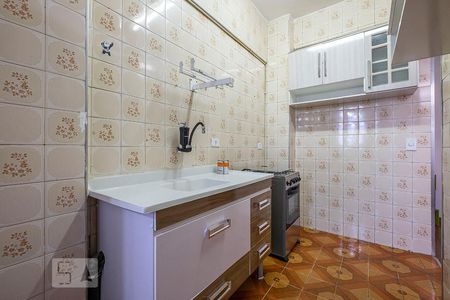 Cozinha de kitnet/studio para alugar com 1 quarto, 33m² em Bela Vista, São Paulo