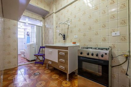 Cozinha de kitnet/studio para alugar com 1 quarto, 33m² em Bela Vista, São Paulo