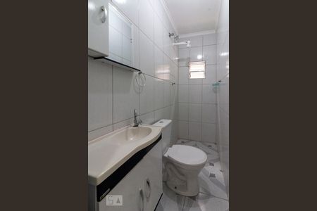 Banheiro de casa para alugar com 1 quarto, 35m² em Jardim Aurora (zona Leste), São Paulo