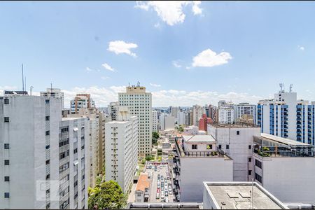 Vista do quarto de apartamento para alugar com 1 quarto, 35m² em Pinheiros, São Paulo