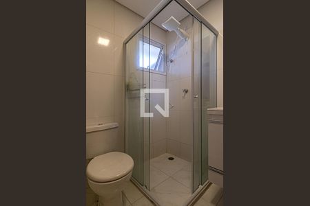 banheiro social de apartamento à venda com 1 quarto, 35m² em Vila Natália, São Paulo