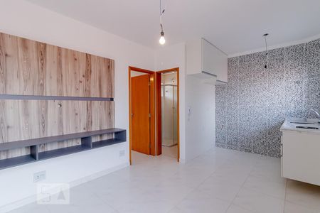 Sala e Cozinha  de apartamento para alugar com 1 quarto, 35m² em Vila Natália, São Paulo