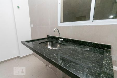 Sala/Cozinha de apartamento à venda com 1 quarto, 35m² em Vila Santa Virginia, São Paulo