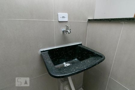 Sala/Cozinha de apartamento à venda com 1 quarto, 35m² em Vila Santa Virginia, São Paulo