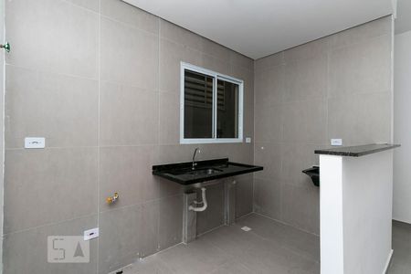 Sala/Cozinha de apartamento à venda com 1 quarto, 35m² em Vila Santa Virginia, São Paulo