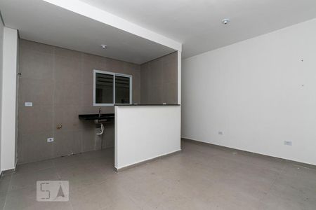 Sala/Cozinha de apartamento à venda com 1 quarto, 35m² em Vila Santa Virginia, São Paulo