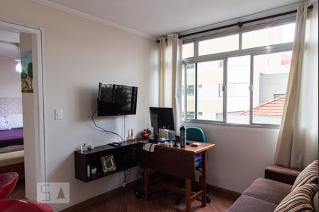 Sala de apartamento à venda com 1 quarto, 34m² em Aclimação, São Paulo