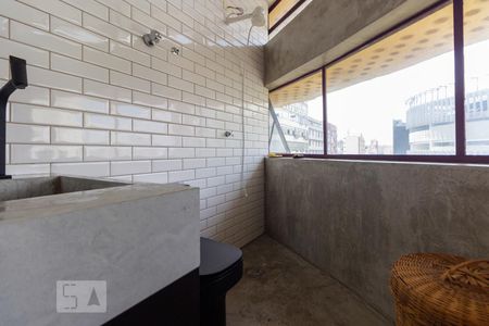 Banheiro de kitnet/studio à venda com 1 quarto, 38m² em Santa Ifigênia, São Paulo