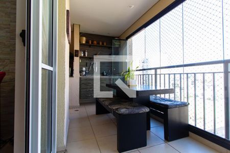 Varanda gourmet de apartamento para alugar com 3 quartos, 92m² em Alto da Mooca, São Paulo