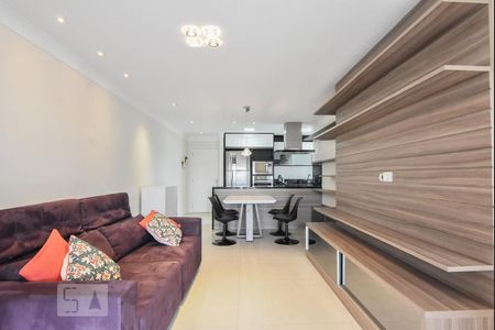 Sala de apartamento para alugar com 2 quartos, 88m² em Brooklin Paulista, São Paulo