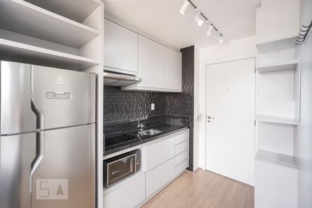 Cozinha de kitnet/studio para alugar com 1 quarto, 20m² em Brás, São Paulo