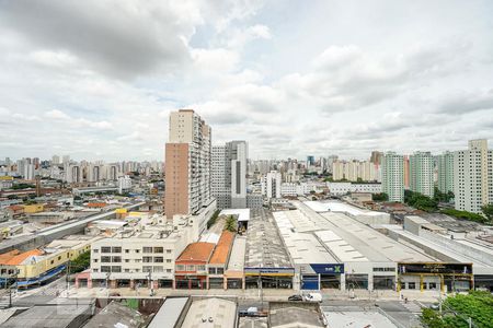 Vista do quarto de kitnet/studio para alugar com 1 quarto, 20m² em Brás, São Paulo