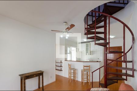Sala de apartamento para alugar com 1 quarto, 90m² em Rio Branco, Porto Alegre