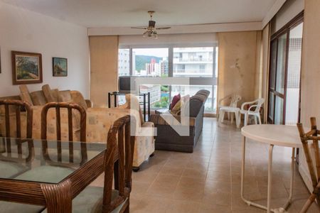 Sala de apartamento para alugar com 3 quartos, 140m² em Vila Luis Antonio, Guarujá