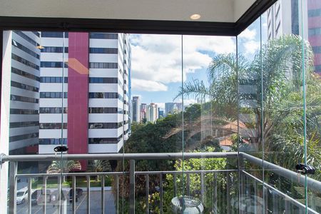 Vista da sala de apartamento para alugar com 1 quarto, 38m² em Mirandópolis, São Paulo