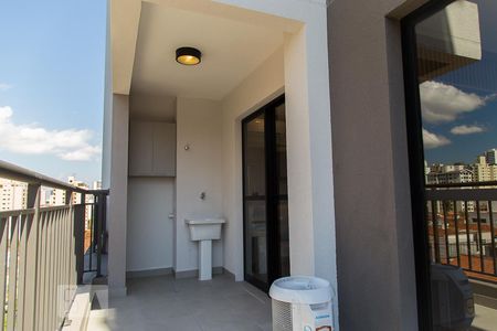 Varanda de apartamento para alugar com 1 quarto, 42m² em Mirandópolis, São Paulo