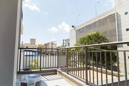 Varanda de apartamento para alugar com 1 quarto, 42m² em Mirandópolis, São Paulo