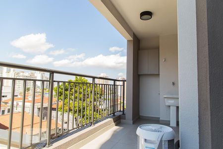 Varanda de apartamento para alugar com 1 quarto, 42m² em Mirandópolis, São Paulo