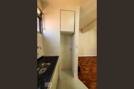 Cozinha de kitnet/studio para alugar com 1 quarto, 20m² em Vila Mariana, São Paulo