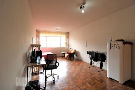 Sala dormitório de kitnet/studio à venda com 1 quarto, 44m² em Campos Elíseos, São Paulo