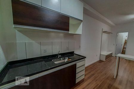 Cozinha de apartamento à venda com 1 quarto, 25m² em Cidade Continental, São Paulo