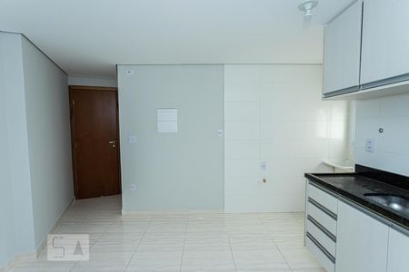 Sala e cozinha de apartamento para alugar com 1 quarto, 34m² em Santana, São Paulo