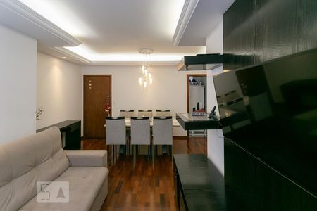 Sala de apartamento à venda com 3 quartos, 98m² em Silveira, Belo Horizonte