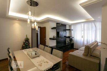 Sala de apartamento à venda com 3 quartos, 98m² em Silveira, Belo Horizonte