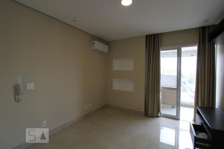 Sala/Cozinha de apartamento para alugar com 1 quarto, 42m² em Cidade Monções, São Paulo