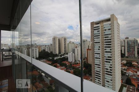 varanda de apartamento para alugar com 1 quarto, 42m² em Cidade Monções, São Paulo