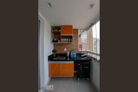 Varanda da Sala de apartamento à venda com 3 quartos, 79m² em Vila da Serra, Nova Lima