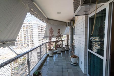 Varanda da Sala de apartamento à venda com 3 quartos, 142m² em Tijuca, Rio de Janeiro