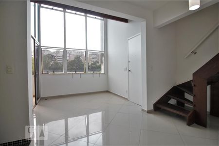 Sala de apartamento para alugar com 1 quarto, 87m² em Paraíso do Morumbi, São Paulo