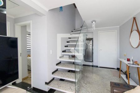 Sala de apartamento para alugar com 2 quartos, 75m² em Novo Mundo, Curitiba