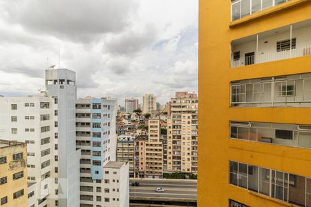 Vista do Quarto de apartamento para alugar com 1 quarto, 30m² em Bela Vista, São Paulo