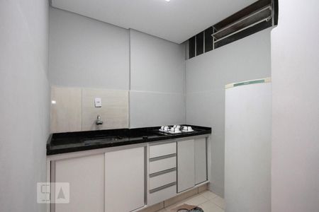 Cozinha de kitnet/studio à venda com 1 quarto, 34m² em Bela Vista, São Paulo