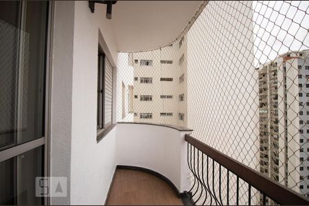 Varanda da Sala de apartamento para alugar com 3 quartos, 121m² em Vila Clementino, São Paulo
