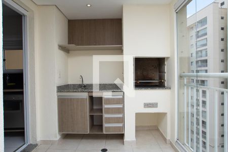 Varanda gourmet de apartamento à venda com 3 quartos, 115m² em Vila Santo Antônio, Guarulhos