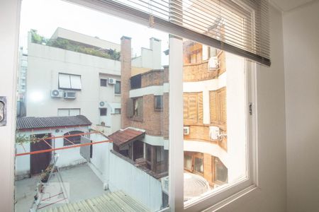 Vista da Sala de apartamento à venda com 1 quarto, 51m² em Petrópolis, Porto Alegre