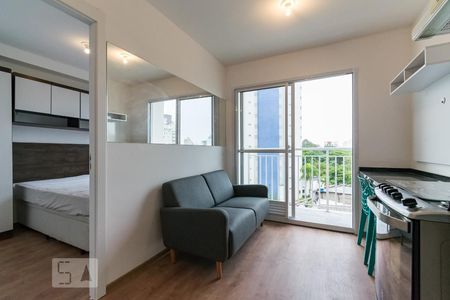 Sala de apartamento para alugar com 1 quarto, 29m² em Vila Guarani (zona Sul), São Paulo