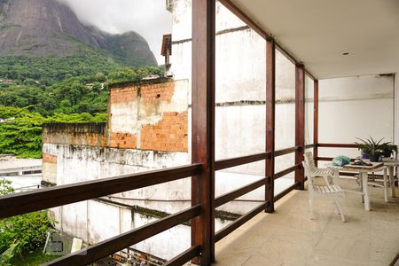 Varanda da Sala de casa à venda com 5 quartos, 600m² em São Conrado, Rio de Janeiro