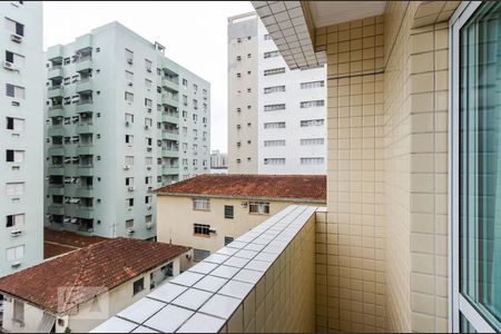 Varanda de apartamento para alugar com 2 quartos, 59m² em Vila Matias, Santos