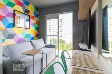Sala de apartamento para alugar com 1 quarto, 31m² em Jardim Prudencia , São Paulo