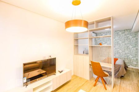 Sala de apartamento para alugar com 1 quarto, 58m² em , São Paulo