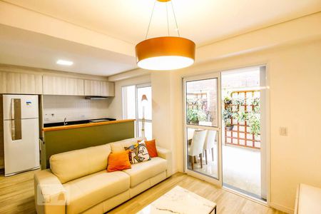 Sala de apartamento para alugar com 1 quarto, 58m² em , São Paulo