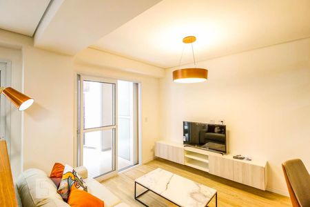 Sala de apartamento para alugar com 1 quarto, 58m² em , São Paulo