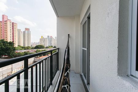 Varanda de kitnet/studio à venda com 1 quarto, 29m² em Brás, São Paulo