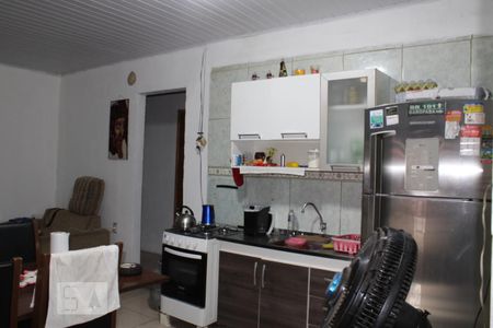 Sala/Cozinha de casa à venda com 3 quartos, 80m² em Guajuviras, Canoas